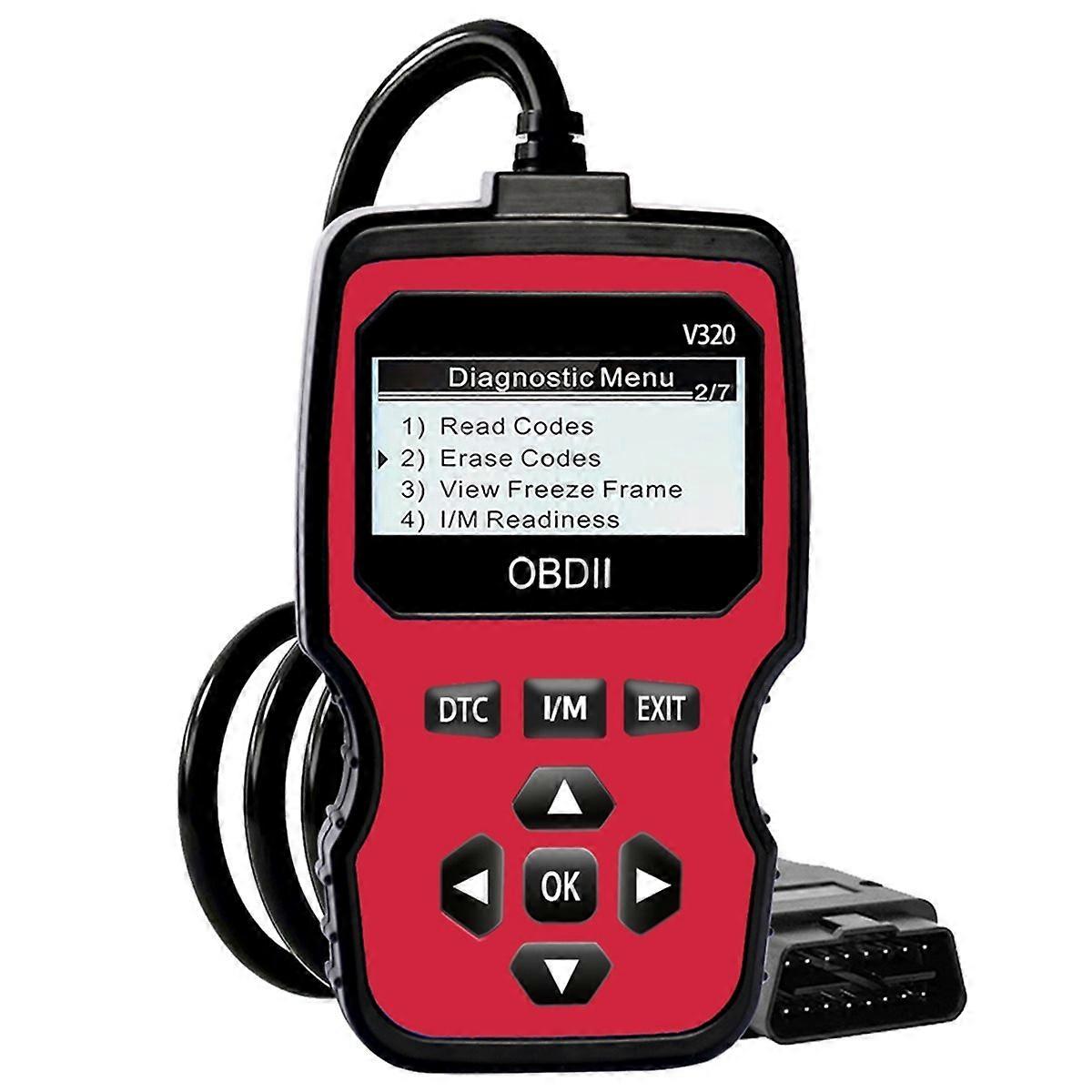 Obd2 Scanner with Engine Fault Code Reader, Voltage Tester