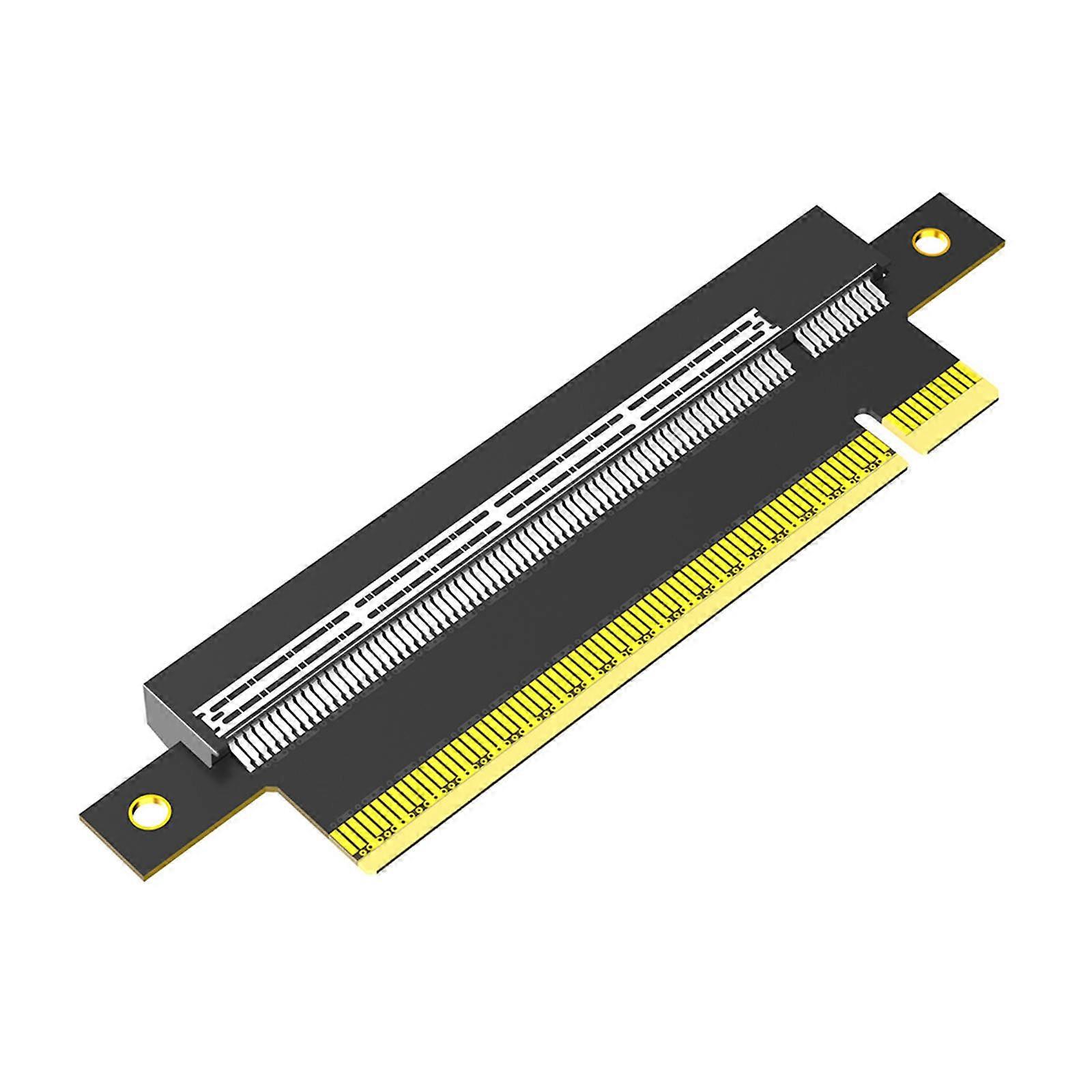 PCIE X16 5.0 Rising Extension Card 180 Degree Fast Speed Expansion Adapter for Optimaled Configurations Multicolor