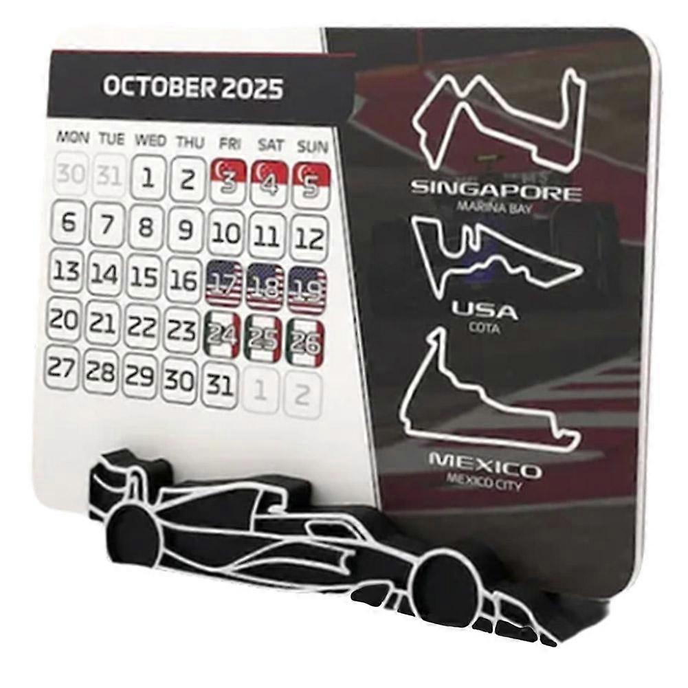 For F1 2025 Calendar Race Schedule High Quality Images Grand Prix Weekends Marked Minimalist Design