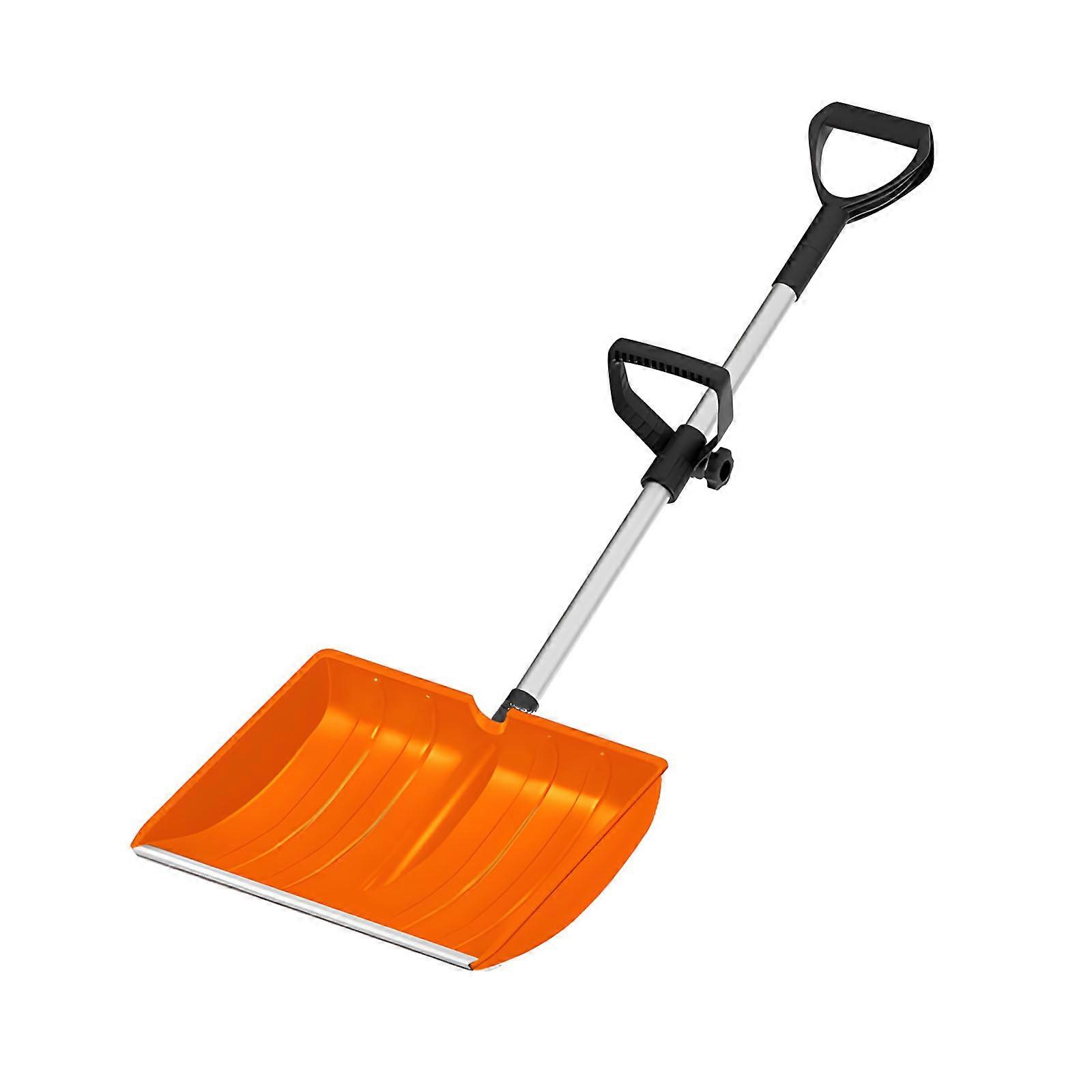 Functional Utility Shovel for Snow Removal Foliage Clear and Corn Handling Wide Blade Design Enhances Productivity Across Various Outdoor Settings 