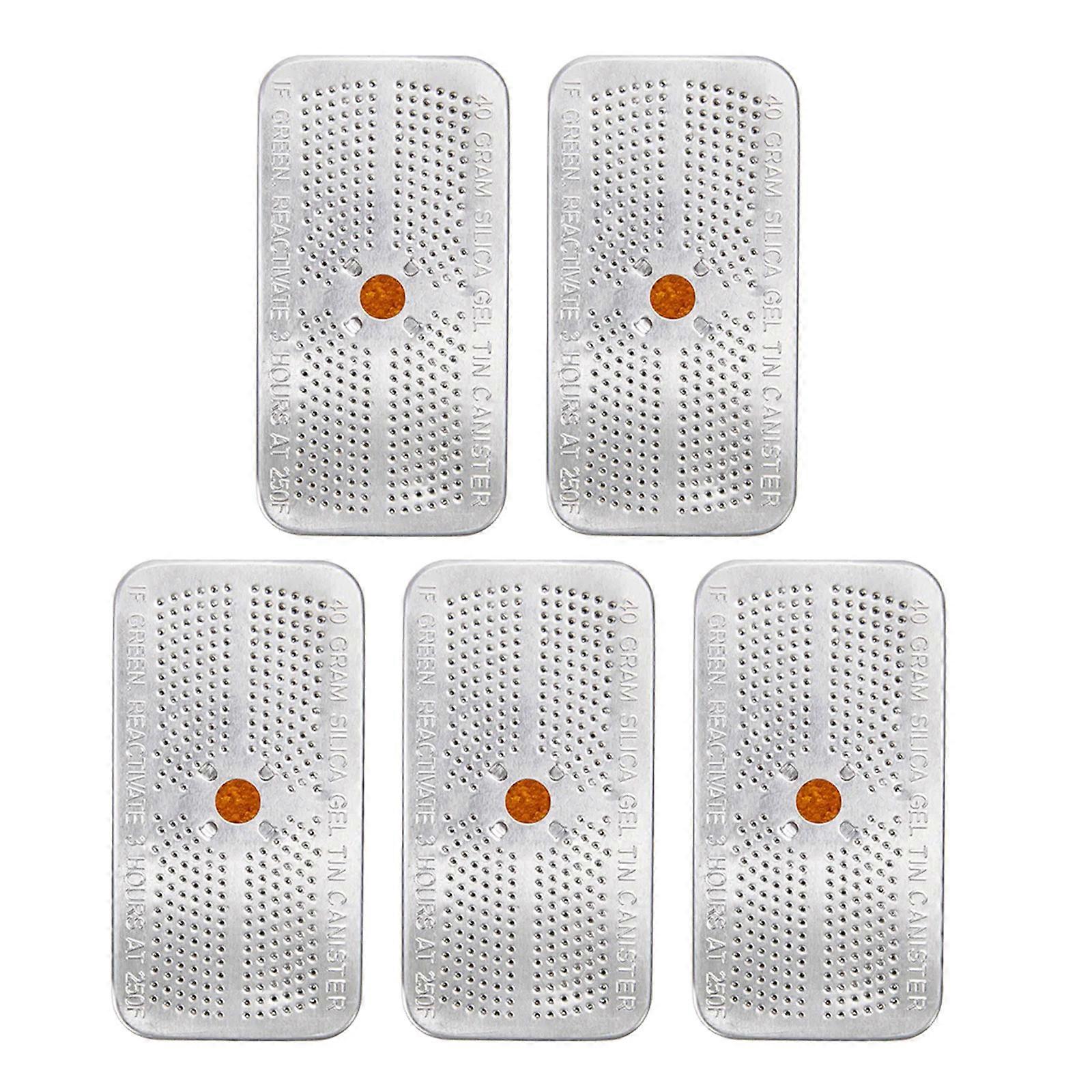 Hygroscopic Agent  5Pcs Color Changing Desiccant Packets Dehumidifiers for Dampness Prevention Multicolor