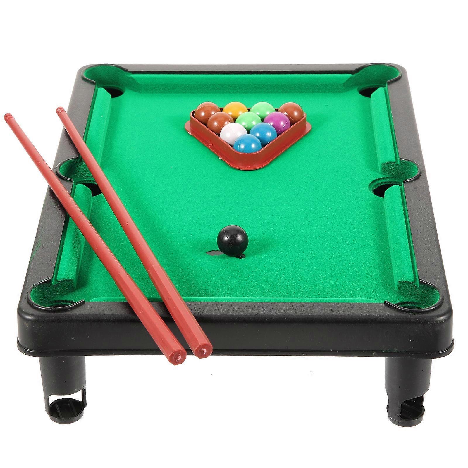 Mini Table Billiards Game Toy for Kids 5Sets of Home Desktop Plaything Props