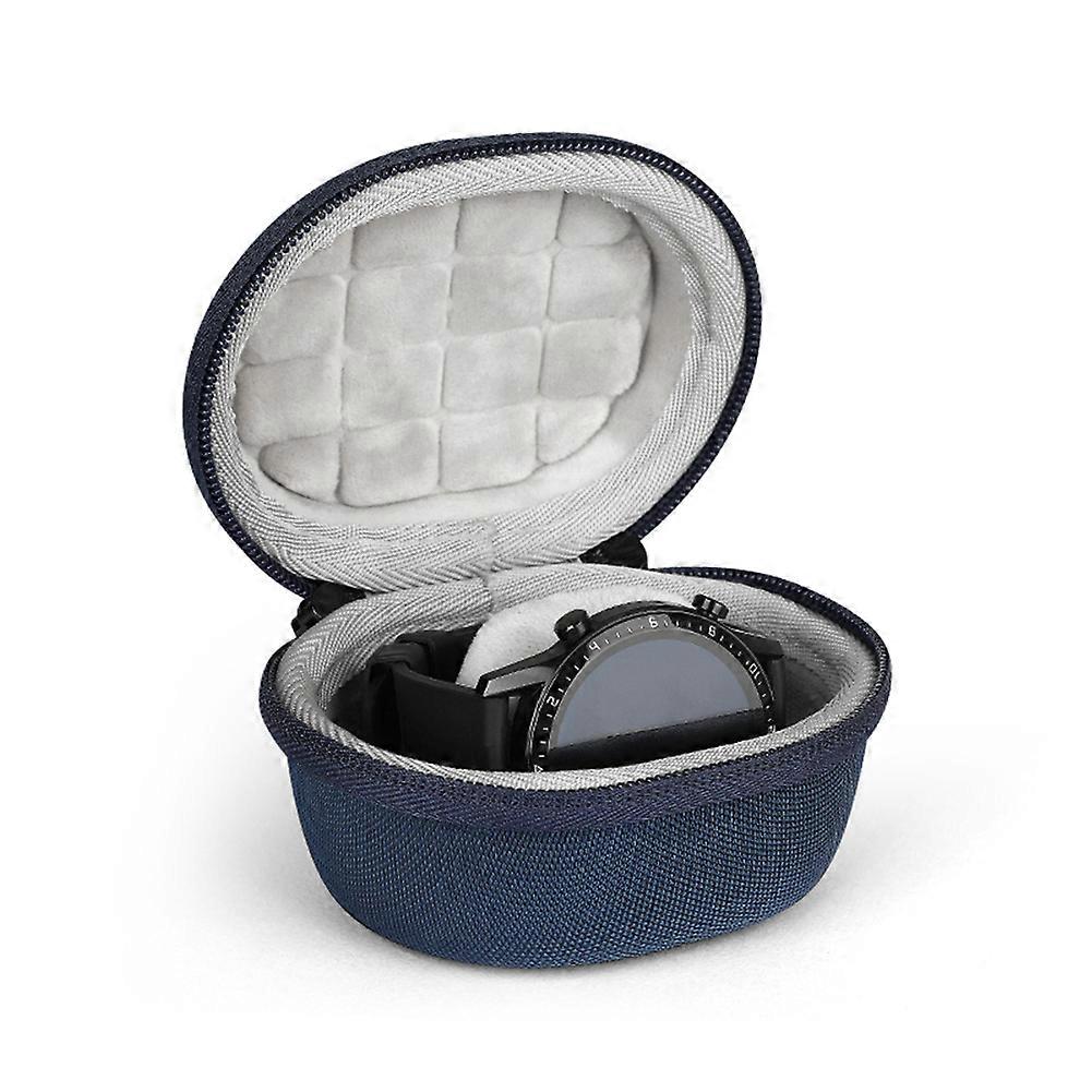 Hard Carrying Case EVA Hard Shell Travel Storage Bag Portable Protective Bag for Apple Watch Series 7 6 5 for Huawei Watch Fit 2