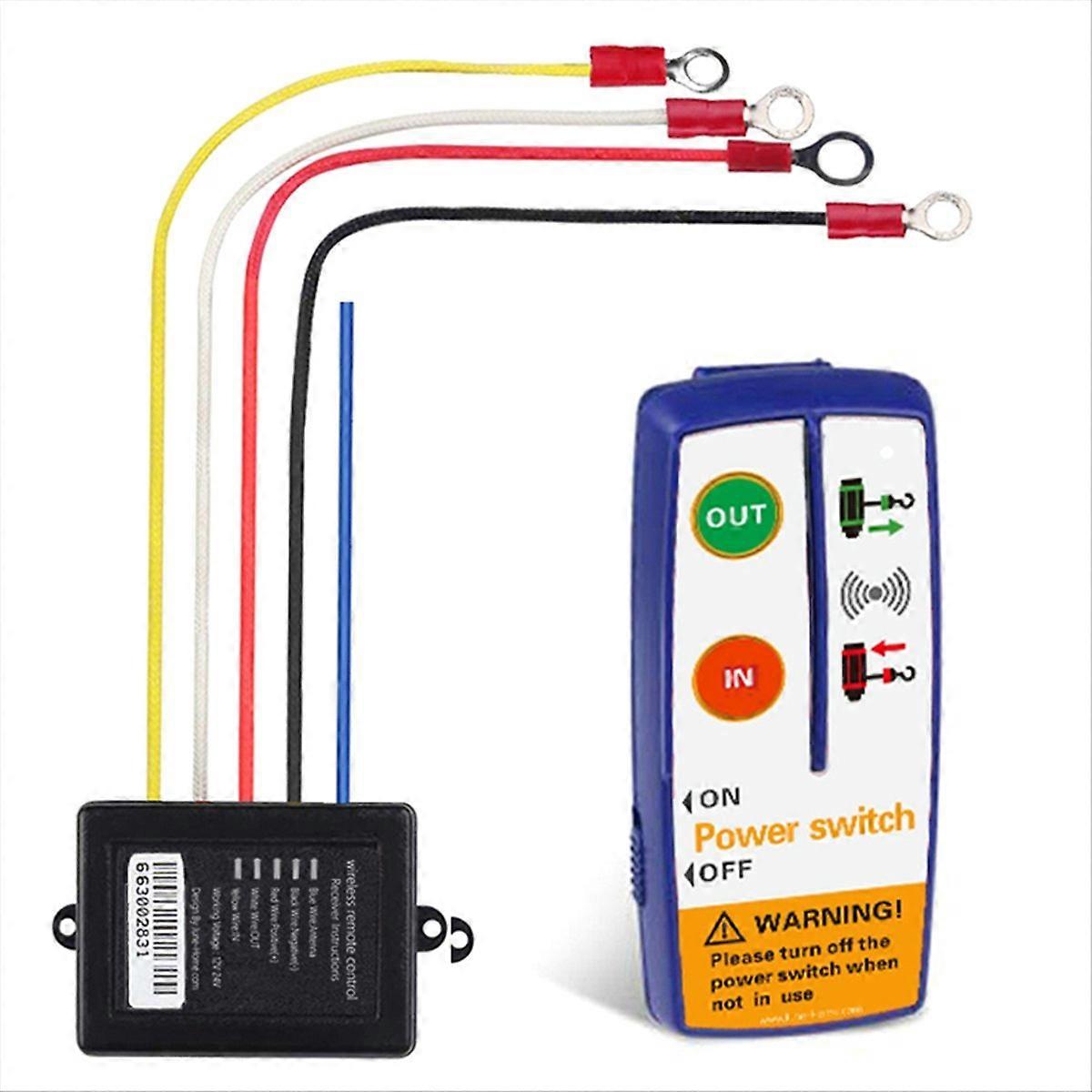 Universal Electric Winch Wireless Remote Control Switch Kit