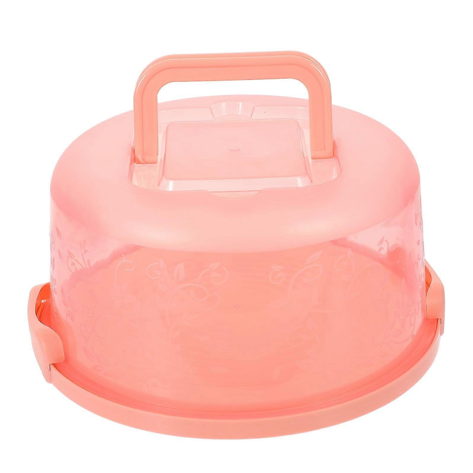 Cake Carrier with Lid and Handle, Tall Waterproof Cake Storage Container for Birthday Parties
