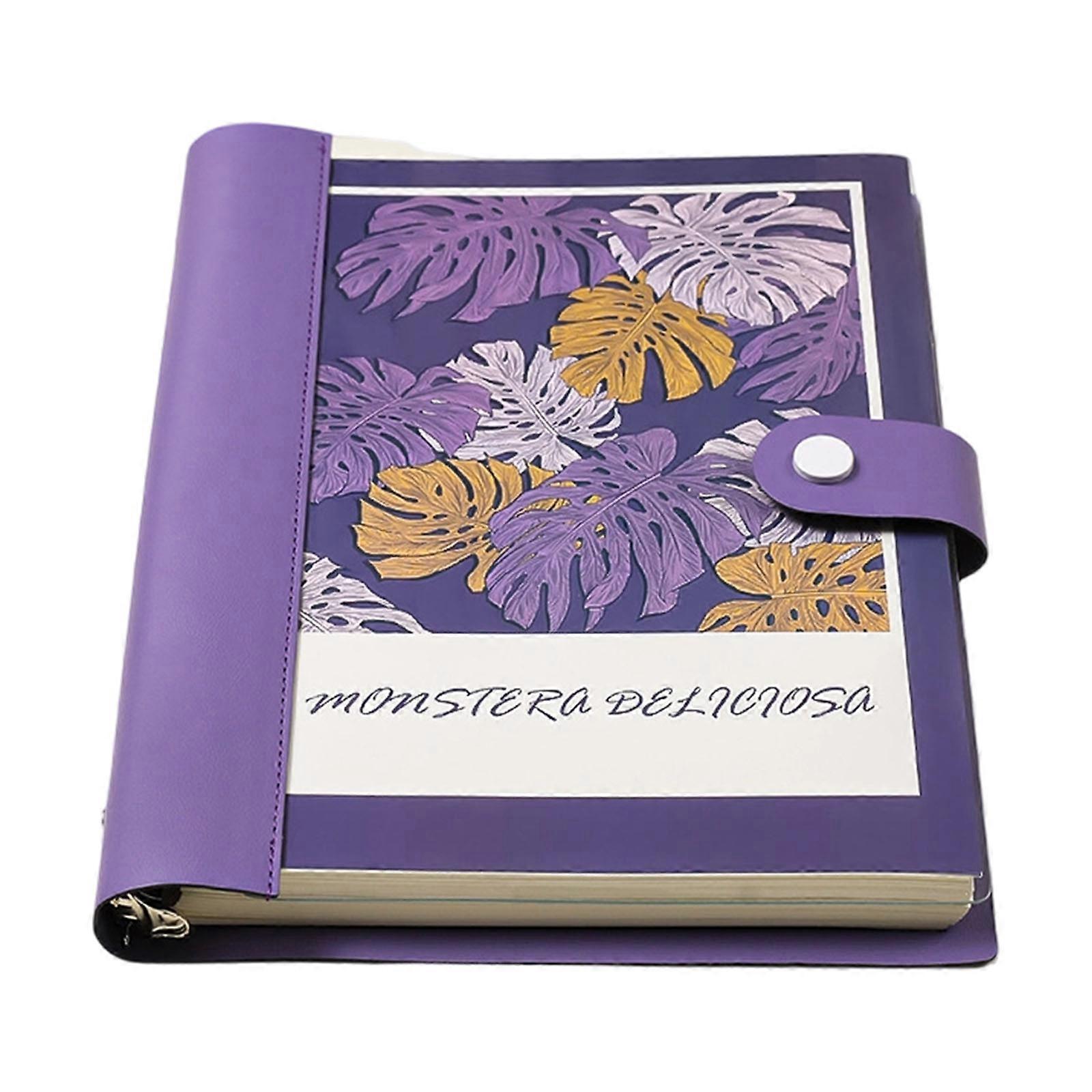 Refillable Notebook B5 Size Notebook With Removable Pages Friendly Paper Materials For Students and Professional Use Multicolor