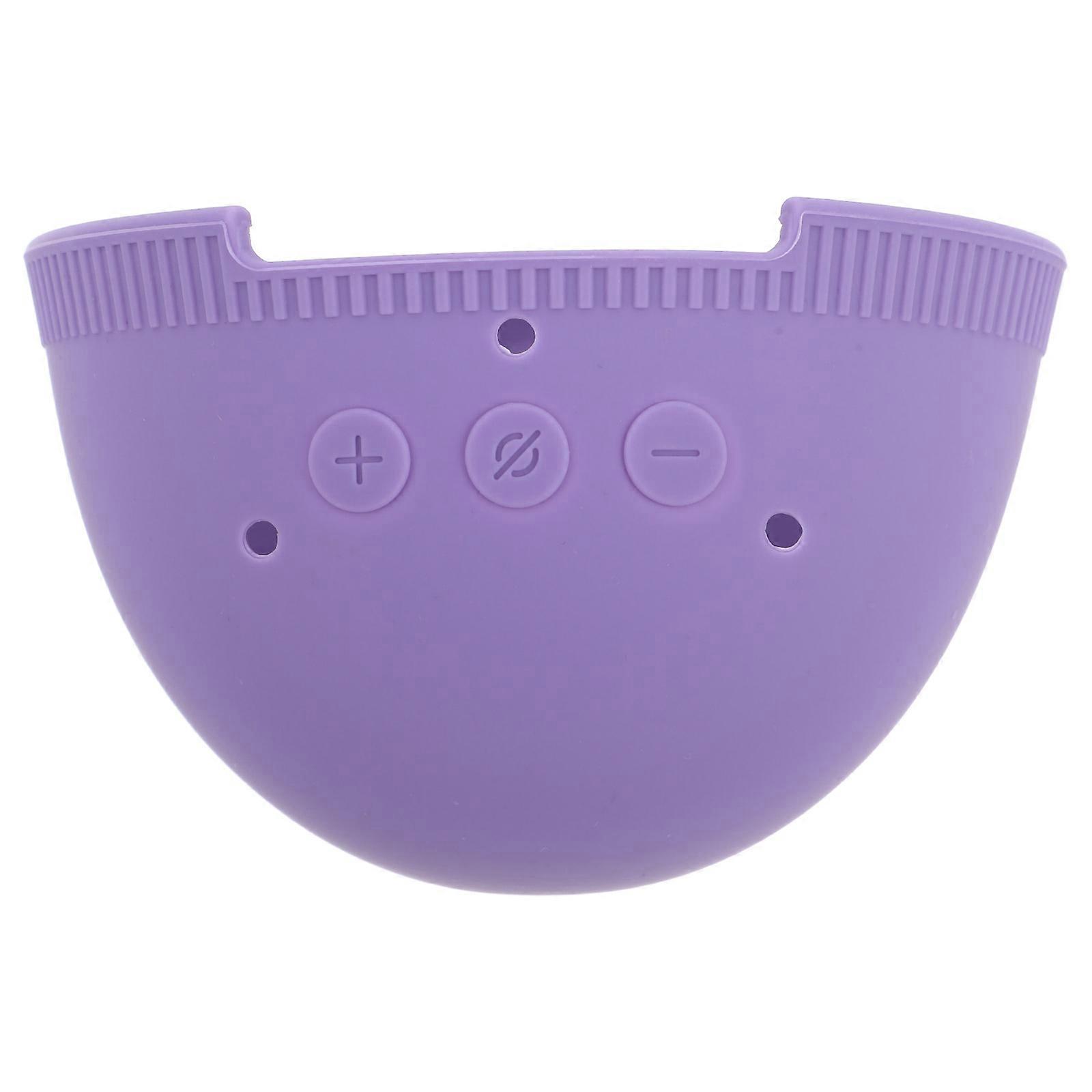 Purple Silicone Speaker Cover for Ensuring Access