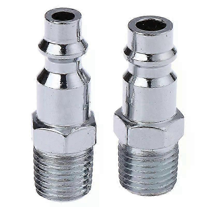 1/4 External Thread Pneumatic Quick Coupling Male Connector US EU Style Joint Connector