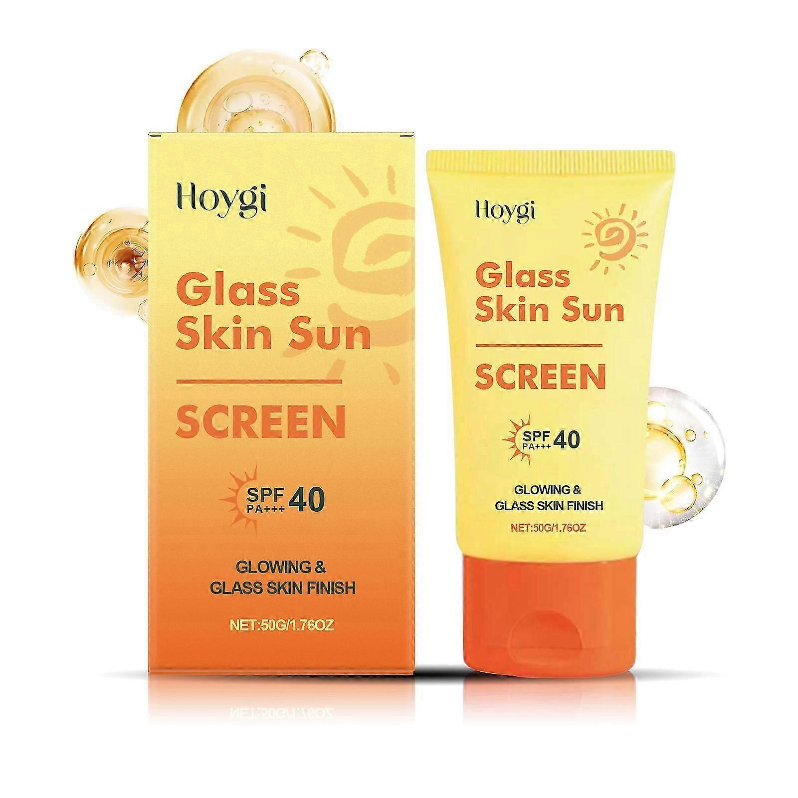 Non-Greasy SPF 50 Moisturizing Sunscreen Cream  Broad Spectrum UVA/UVB Protection, Hydrating & Fast-Absorbing for Face & Body, Daily Use, 50g