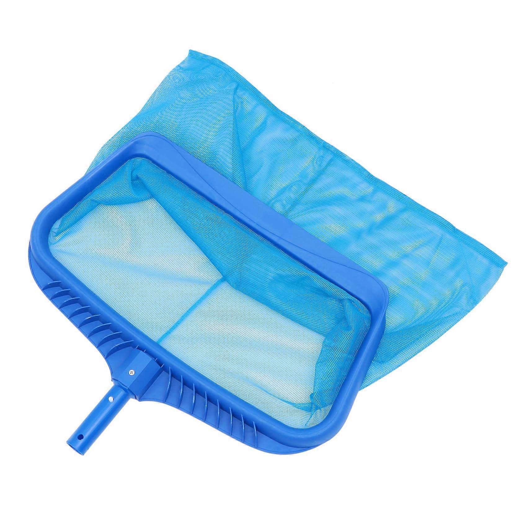 Pool Skimmer Net with Fine Mesh for Quick Debris Removal, Lightweight Leaf Rake for Swimming Pools