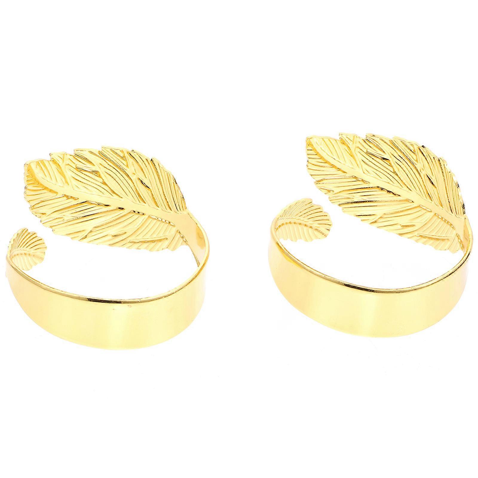 Dinner Party Napkin Ring Delicate Design Weddings 5X5X3CM 2Pack