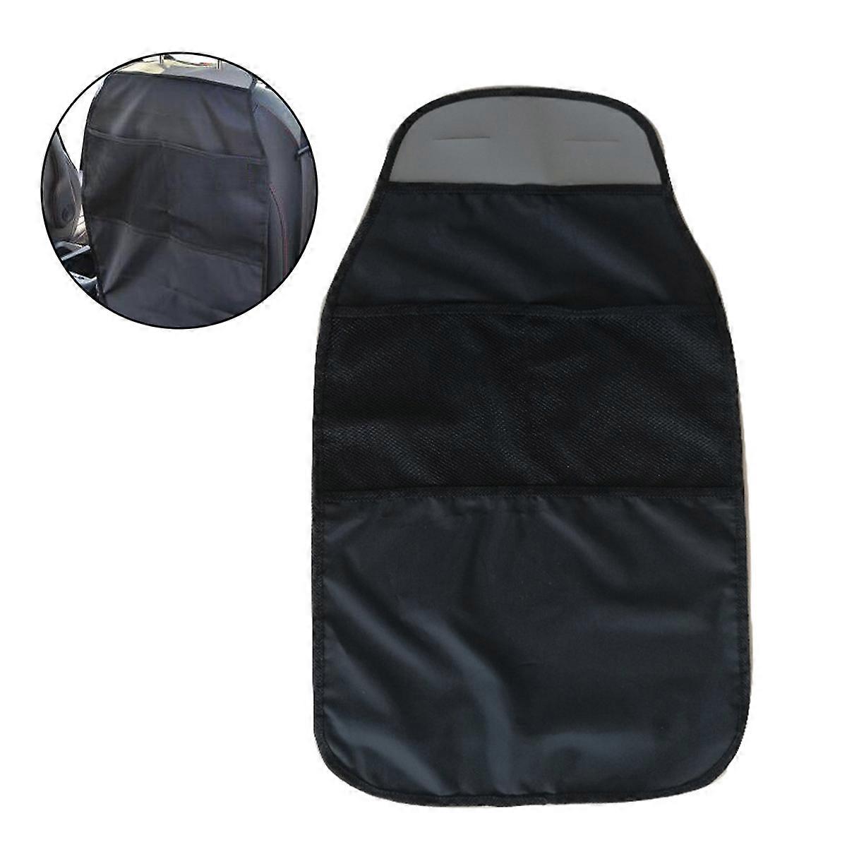 Car Kick Mat Designed for Protection 2Pcs Black