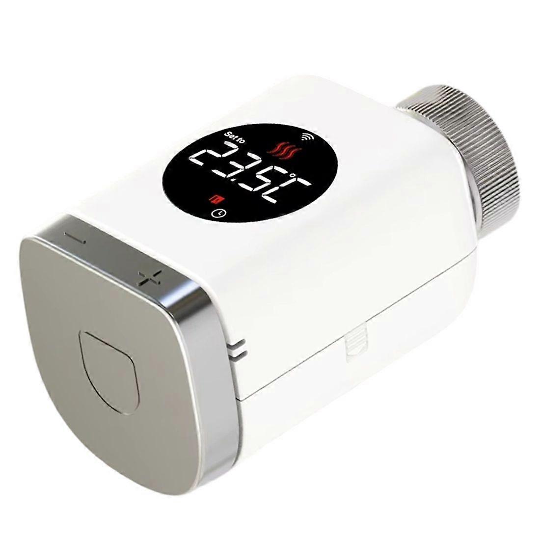 Smart ZigBee Thermostatic Radiator Valve TRV Programmable App Remote Temperature Controller