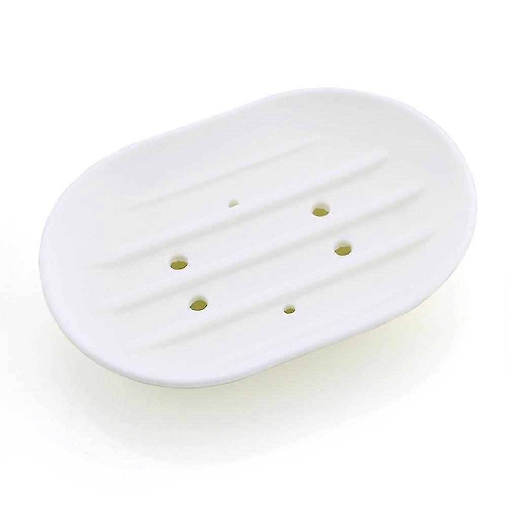 Drainage Soap Case Holder For Kitchen Home With Hygiene Design 4Pc