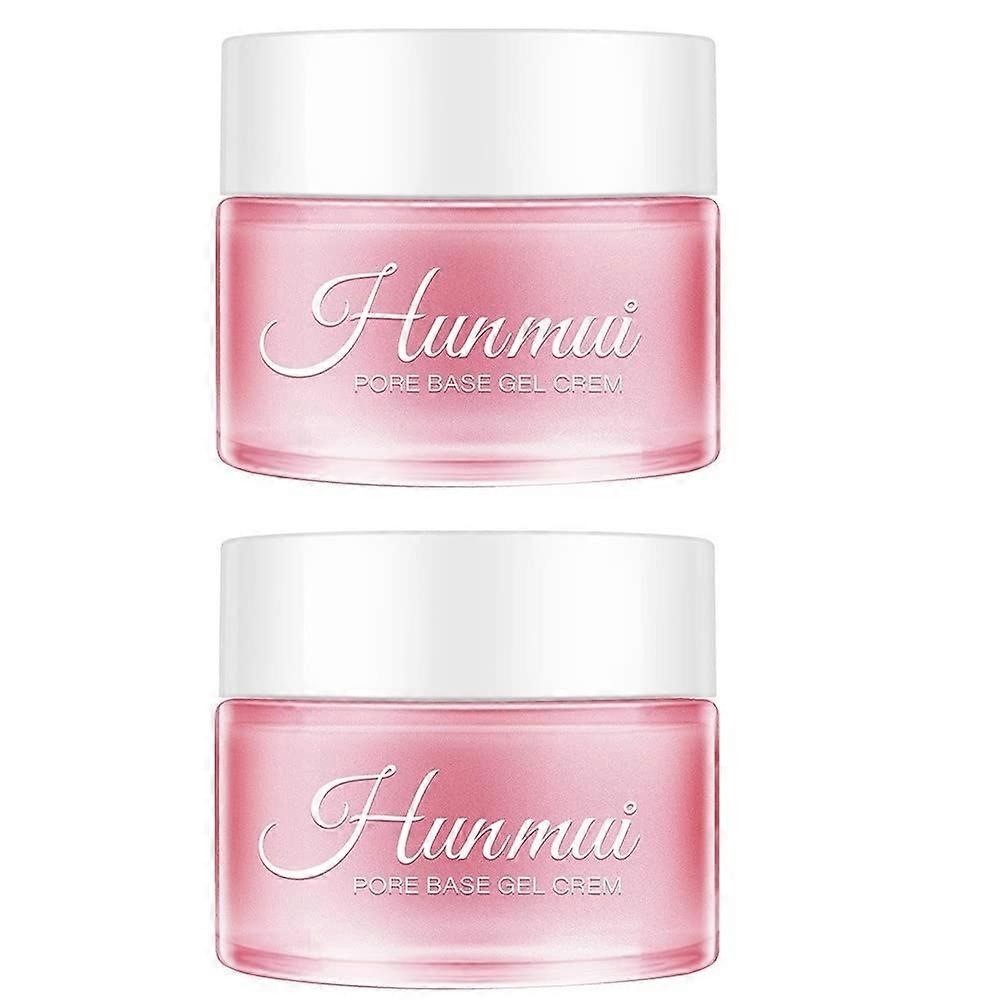 2pcs Face Primer Pore Minimizing Gel Cream with Hydration and AntiAging for Smooth Makeup
