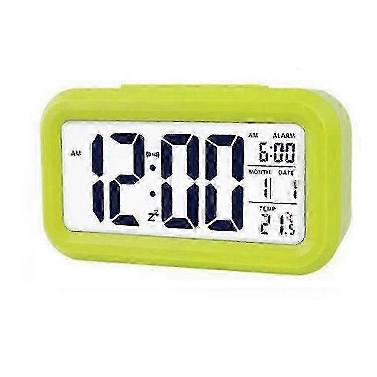 Rechargeable Electronic Digital Clock with Loud Sound Night Light Temperture