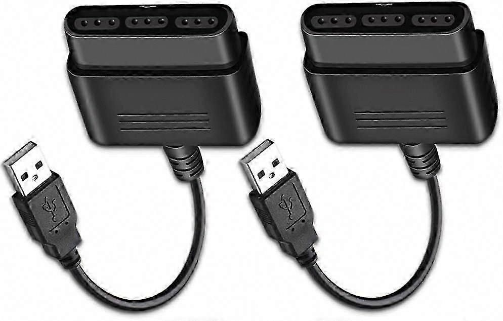 PS2 to USB Adapter for PS1 & PS2 Controllers, PC Gaming Converter