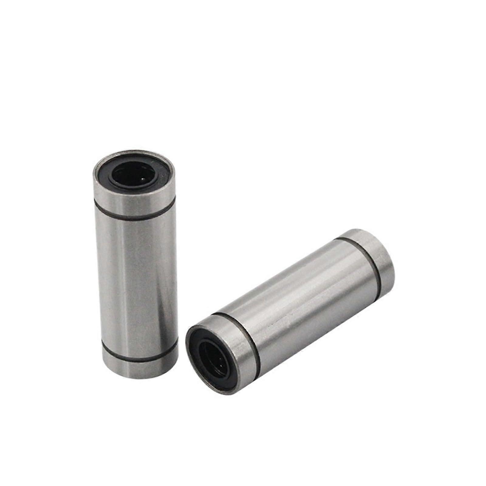 10PCS LM10LUU Linear Bearing 10x19x55mm CNC Linear Bushing for Smooth Motion 3D Printer