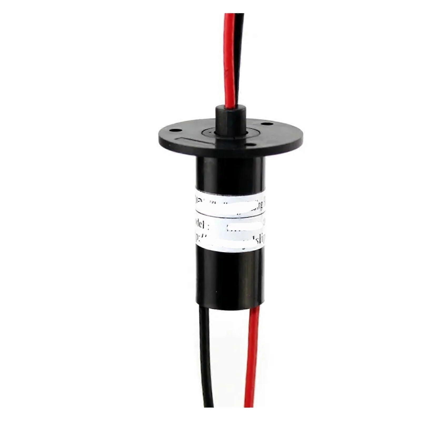 2 Wire 20A 15.5mm Capsule Slip Ring Rotary Electrical Connector for Claw Machine  Current