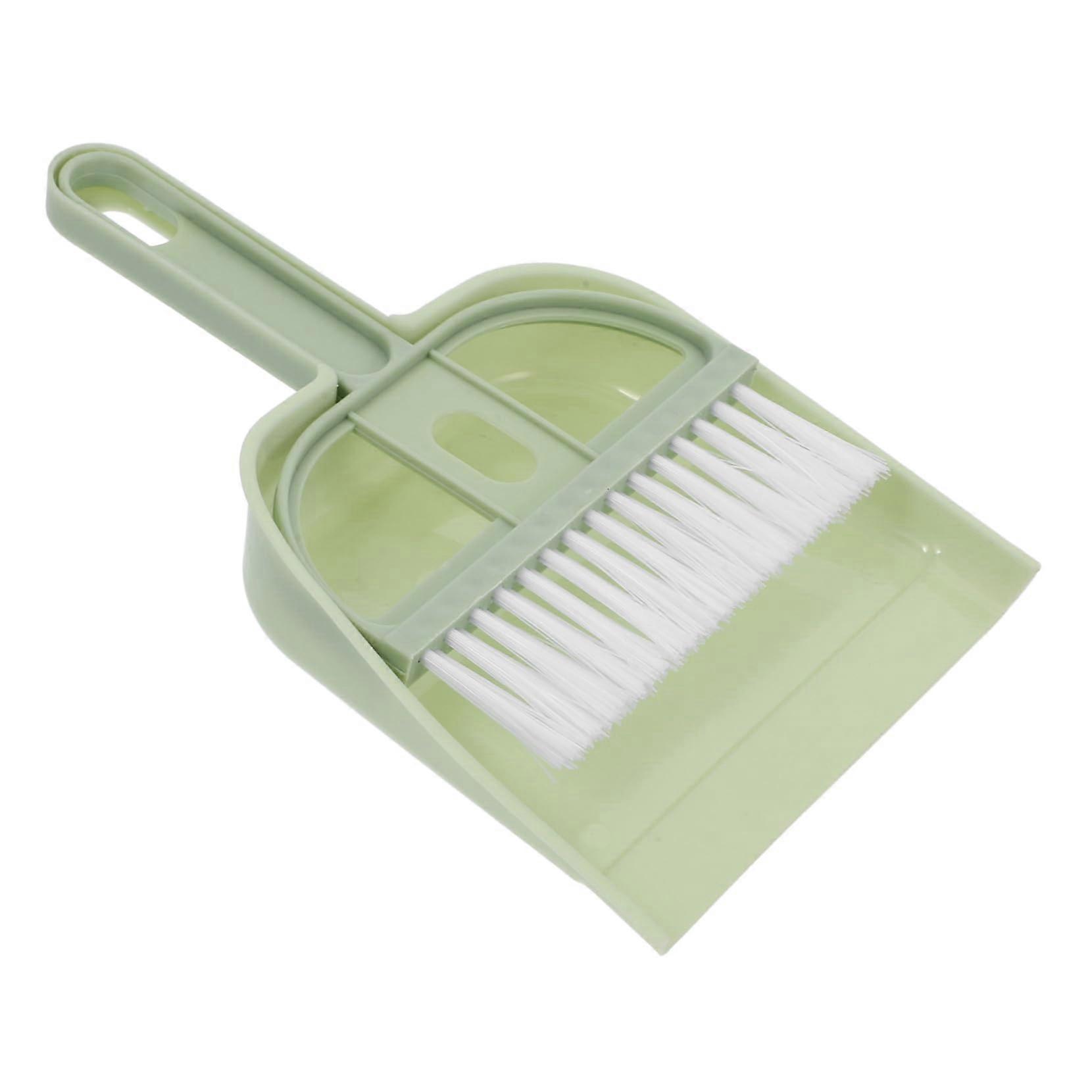 Mini Dustpan and Brush Set for Desk Keyboard Office Cleaning Compact Lightweight Design