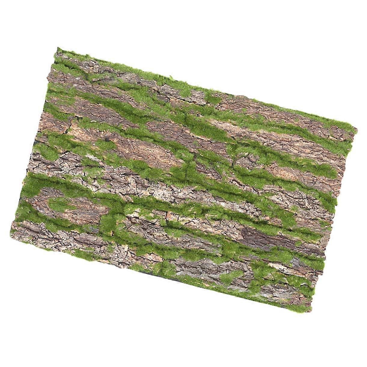 Reptile Terrarium Decor Natural Tree Bark Climbing Backdrop for Lizard Tank Accessories