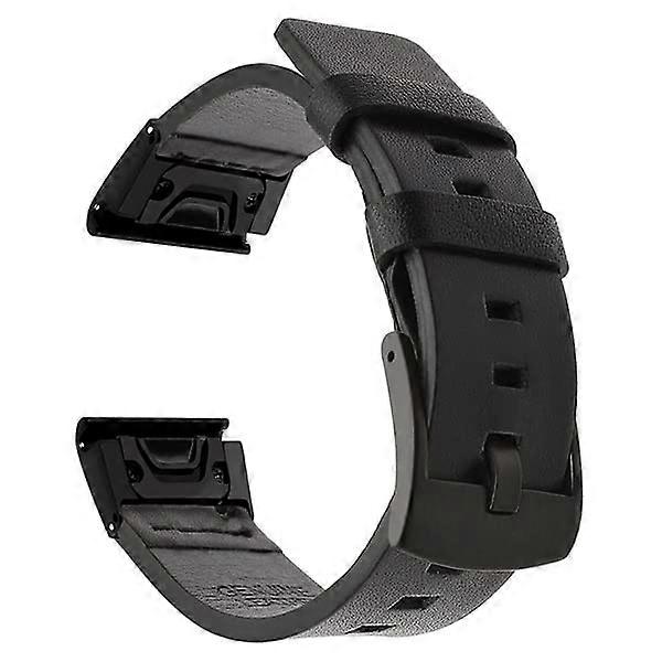 Quick Release Leather Strap Replacement Band Color J for Garmin Descent G1 Solar