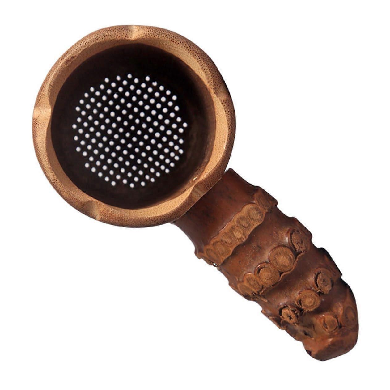 Handmade Bamboo Tea Strainer Fine Mesh Filter Japanese Style for Loose Leaf Tea Brewing