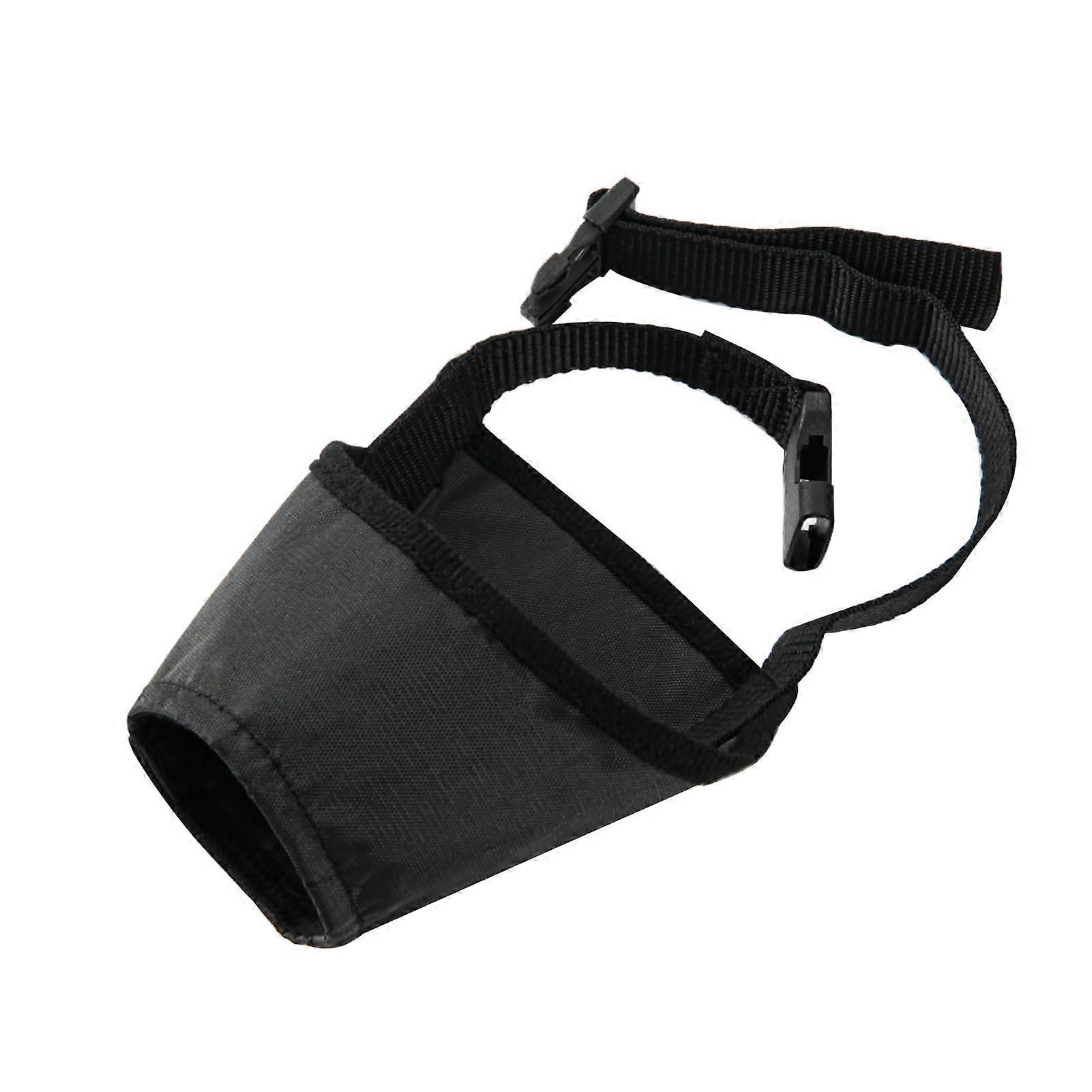 Soft Breathable Dog Muzzle for Small Dogs Prevents Biting Barking Chewing Adjustable Secure Fit