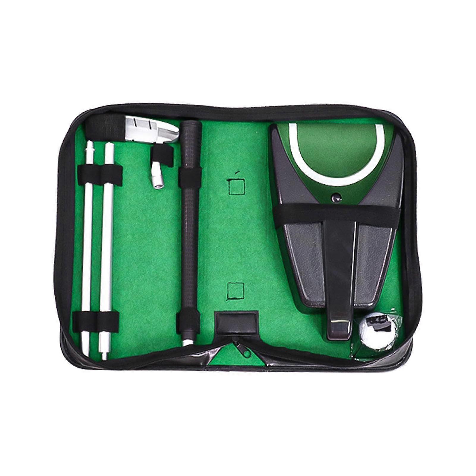 Golf Putting Cup with Automatic Ball , Adjustable Surface, Indoor Outdoor Golf Training Aid