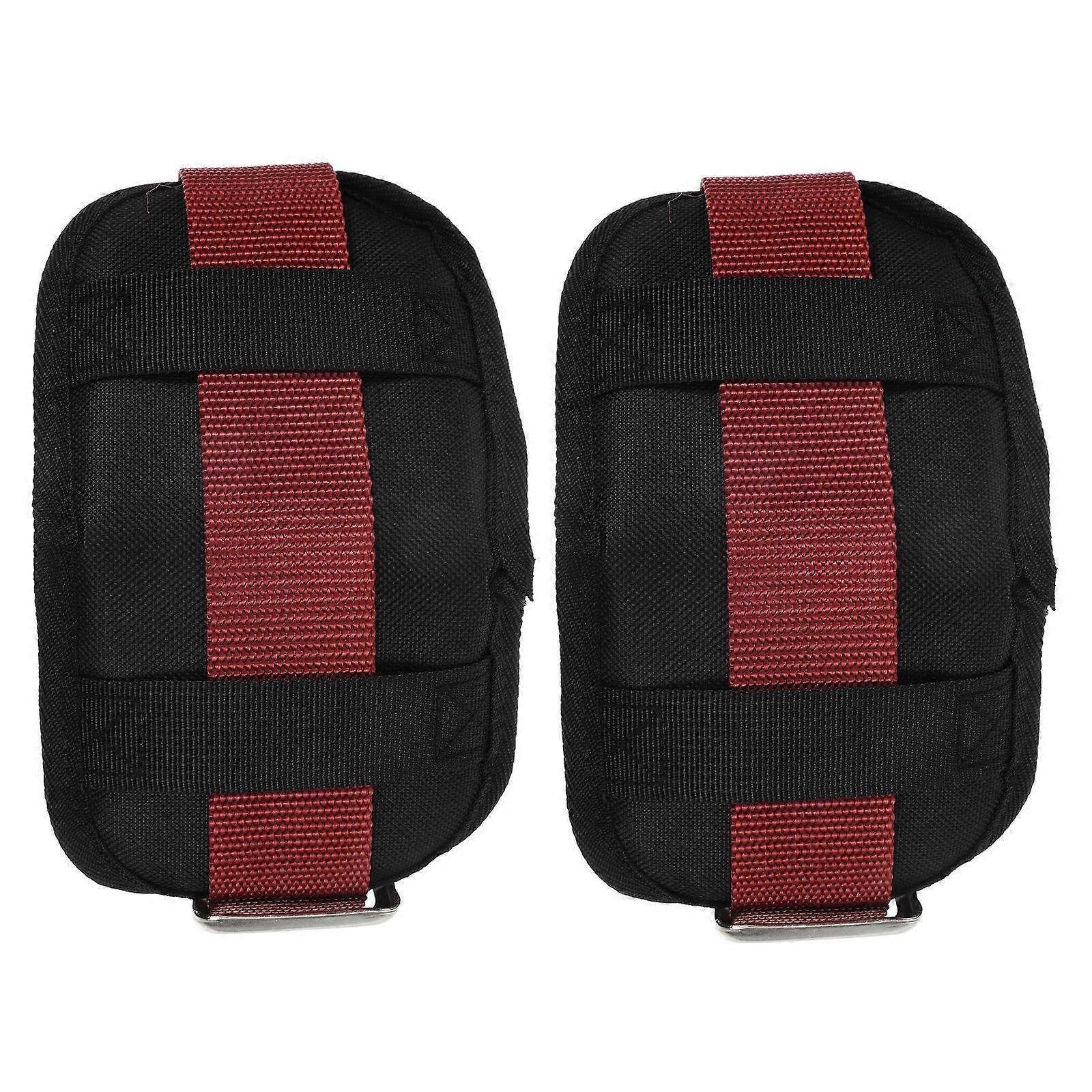 Drywall Stilt Leg Straps for Secure Fit Replacement 2Sets with Pads