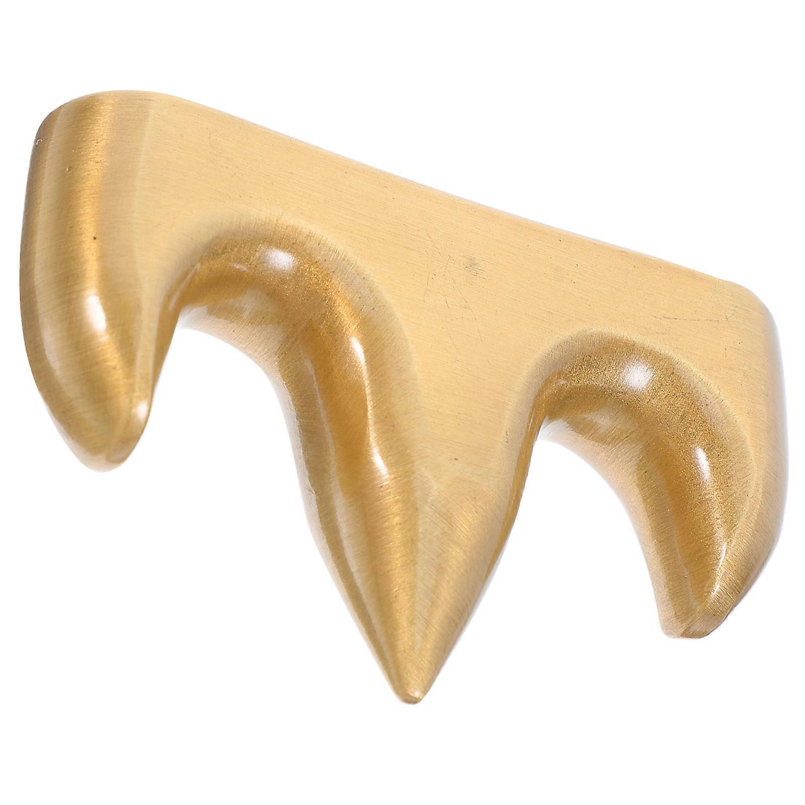 Golden Brass Paperweight for Multi-Function Desk Use with 3Pcs Set