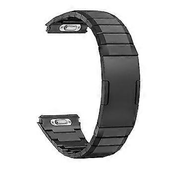 Correa de reloj de aleación de titanio con diseño de bambú de liberación rápida para correas de reloj inteligente de 46 mm