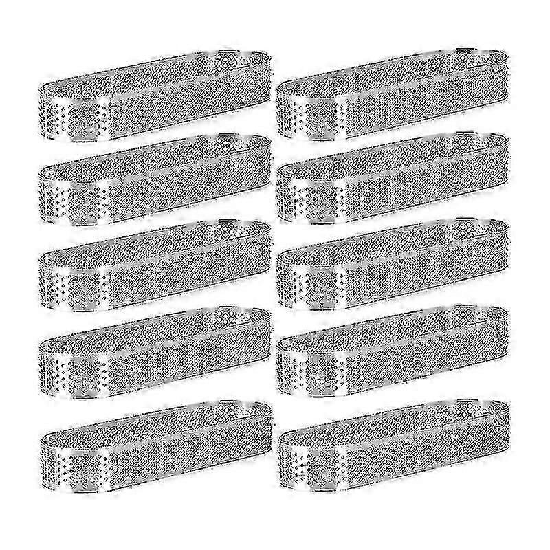 10 pack oval tart ring perforated baking mold