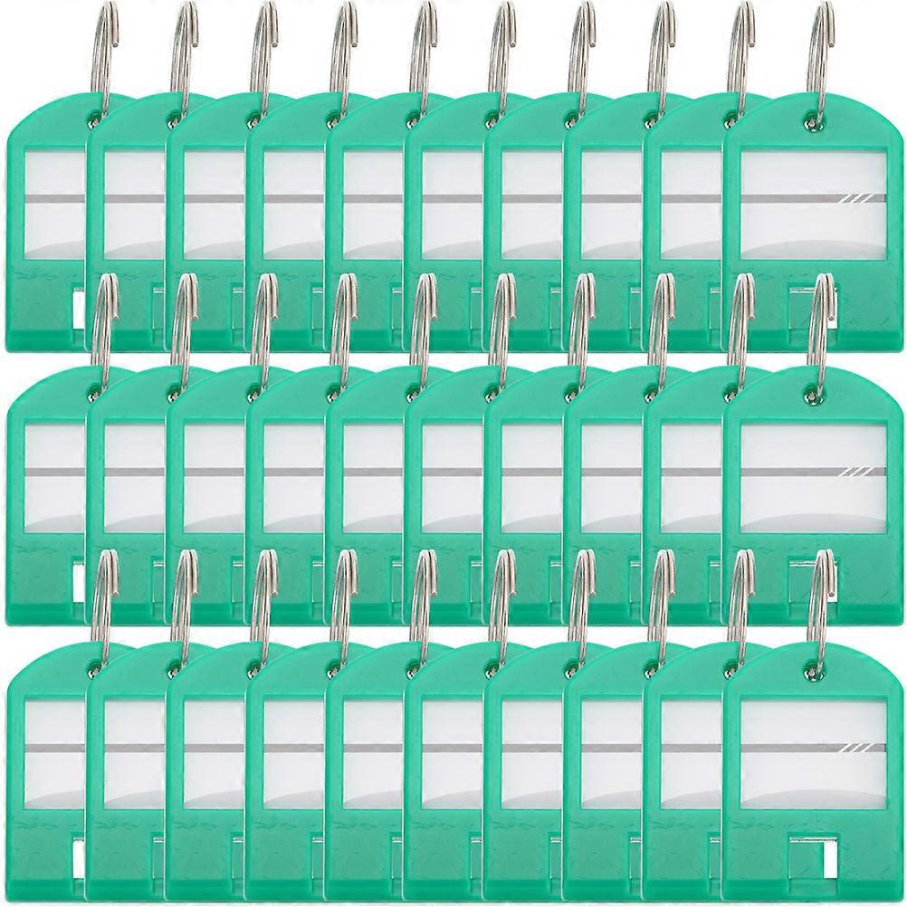 Key Classification Tags for Organization 35Pcs Green Numbered Tags