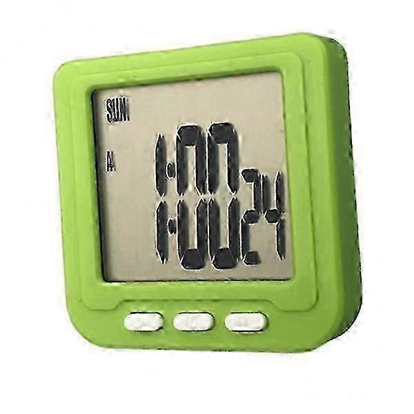 2xMini Portable Students Alarm Clock Timer for Bedroom Kitchen Green