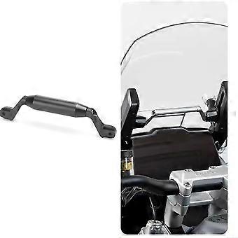 Motorcycle Phone Mount with Wireless Fast Charging and Dual USB Ports for Tiger 1200 GT Pro 2023, 22mm Black