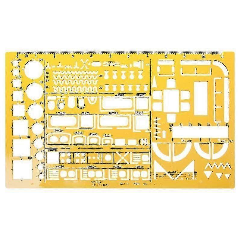 1:50 Tailor Scale Math Architecture Engineer Ruler Drawing Drafting Template New