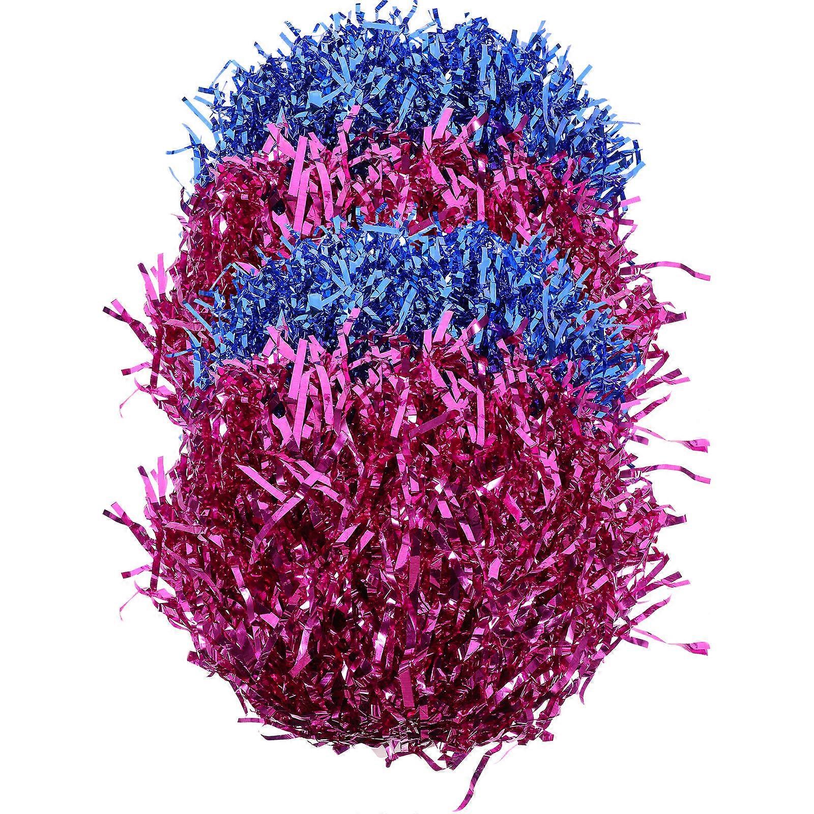 Robuste Cheerleading-Pompons, 4er-Packung