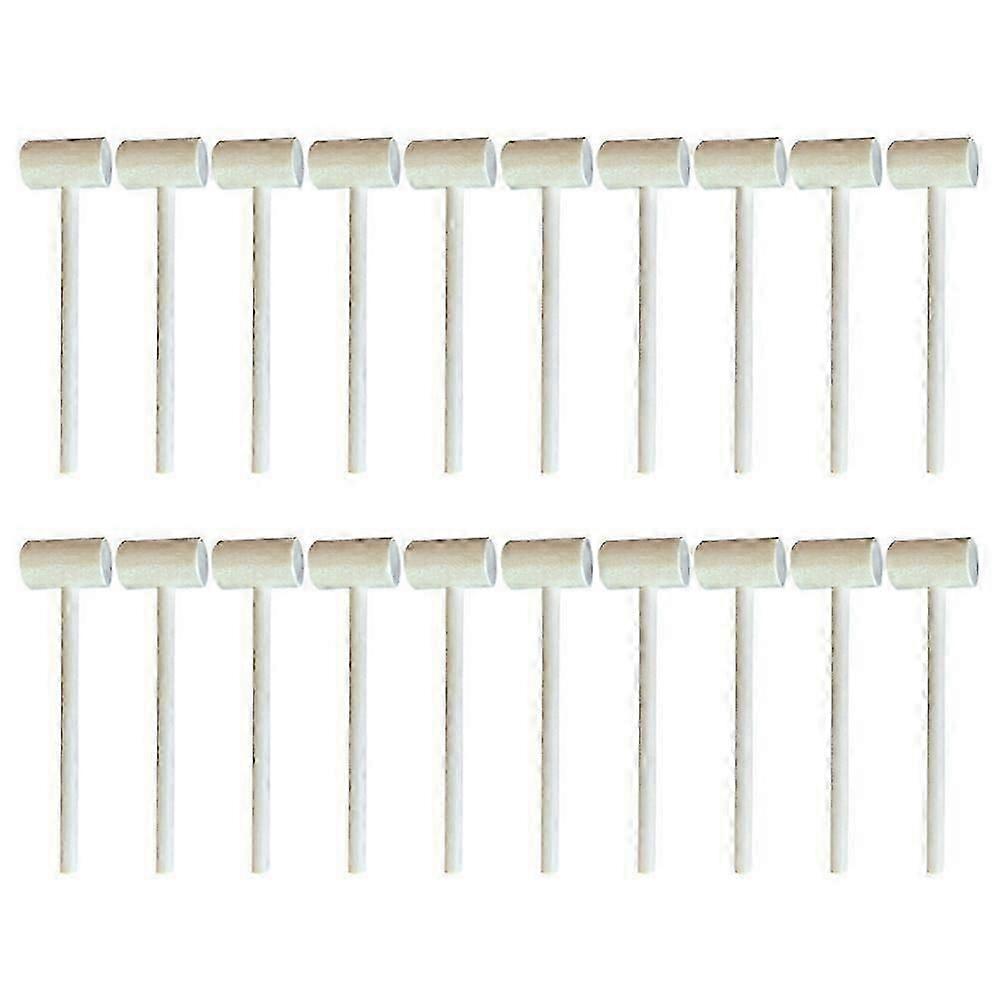 Children's Solid Wood Hammer Toys for Knocking Use 20Pcs Mini Set