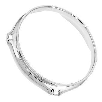 Bass Drum Hoop Protector Silver Snare Drum Ring, Durable Electric Drum Accessories, Easy Install Drum Rim Instrument Repair Parts for Enhanced Sound