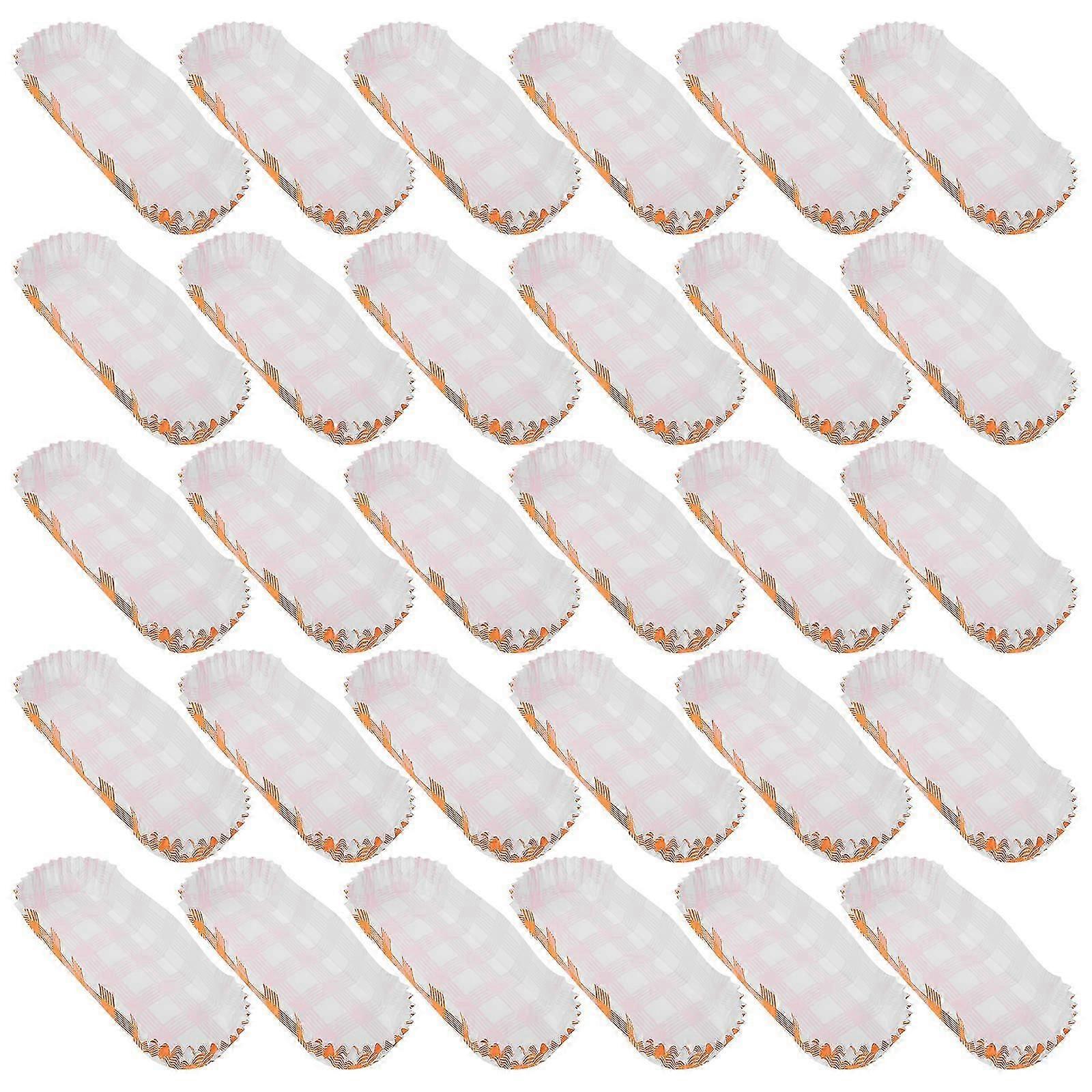 Food Serving Holders Hot Dog Container General Users 100Pcs