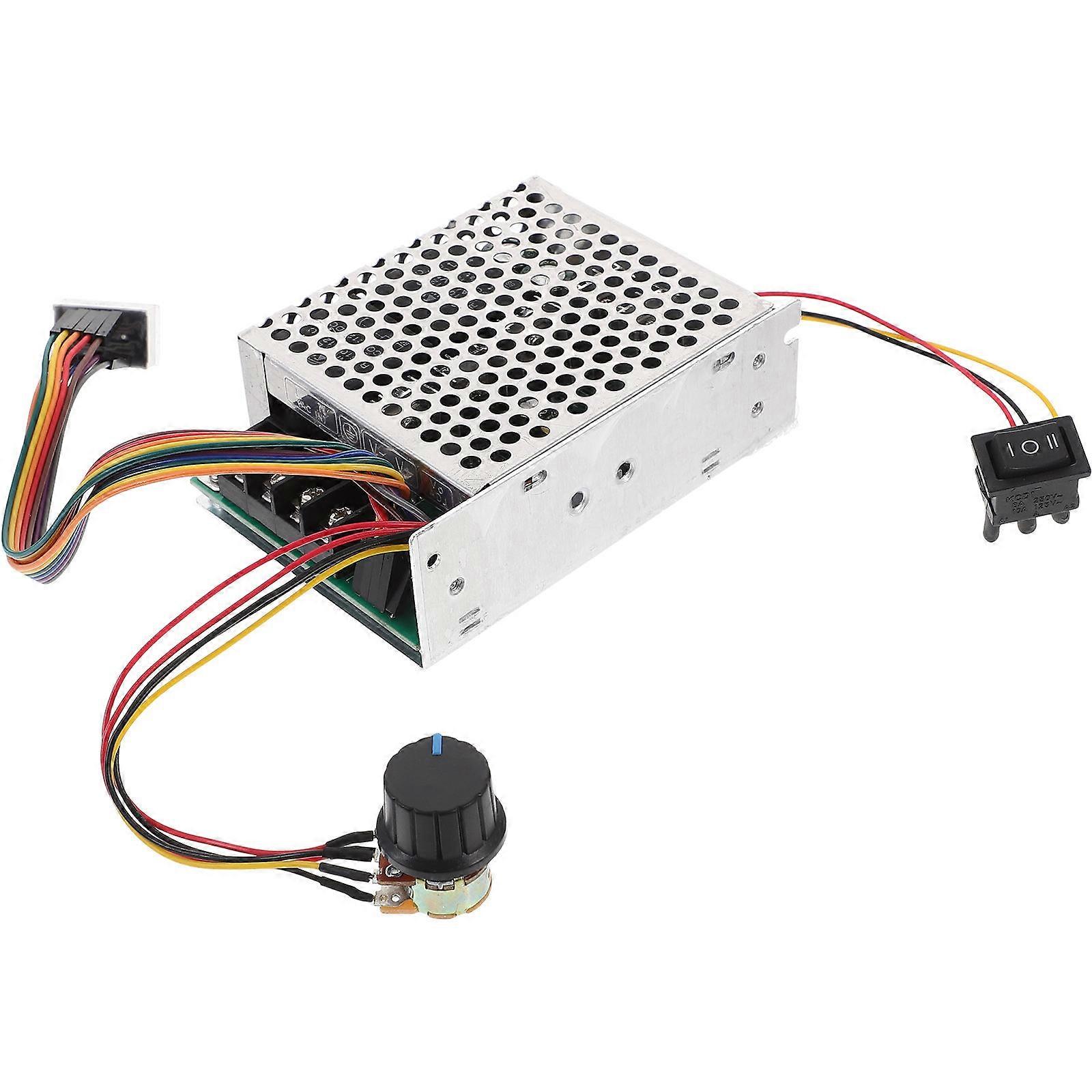 Silver Brushed Motor Driver Controller 40A for Machine Use Dc Motor Speed