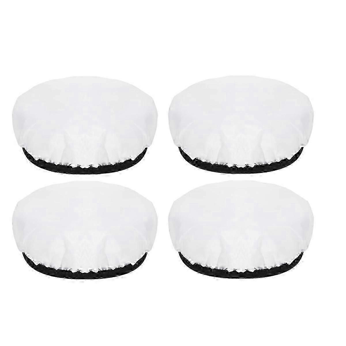 4Pcs 18cm Light Diffuser,Soft Diffuser Lamp Cover White Lamp Shade Diffuser,for Studio Strobe Reflec MR