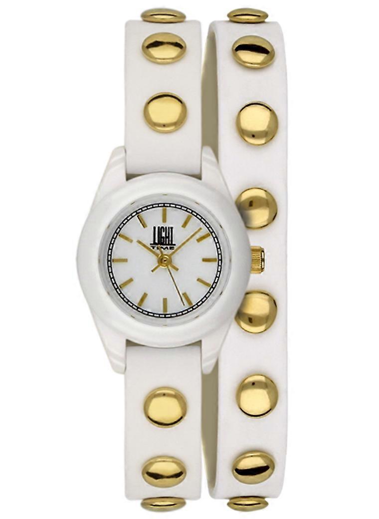LIGHT TIME PUNK - White / Gold