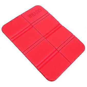 Feuchtigkeitsbeständige faltbare XPE-Pads Wasserdichter Sitzmattenkissensitz für Outdoor-Campingpark-Picknick (rot)