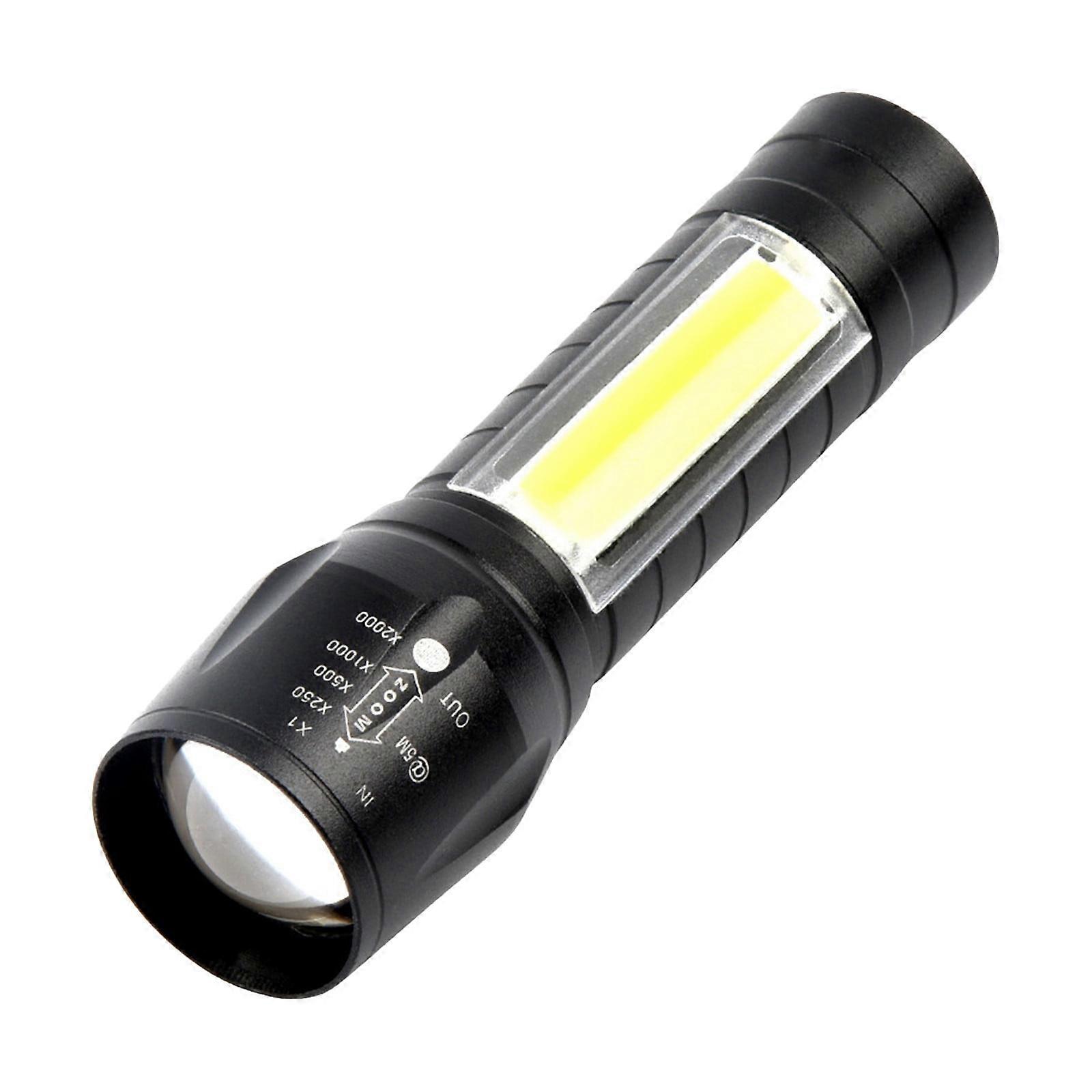 Rechargeable Bright Mini Flashlight Bright Flashlight Rechargeable Zoom Flashlight