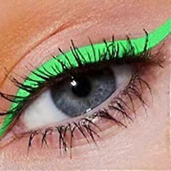 Matte Neon Liquid Eyeliner Pen - Waterproof, Long-Lasting, Vibrant Green for UV