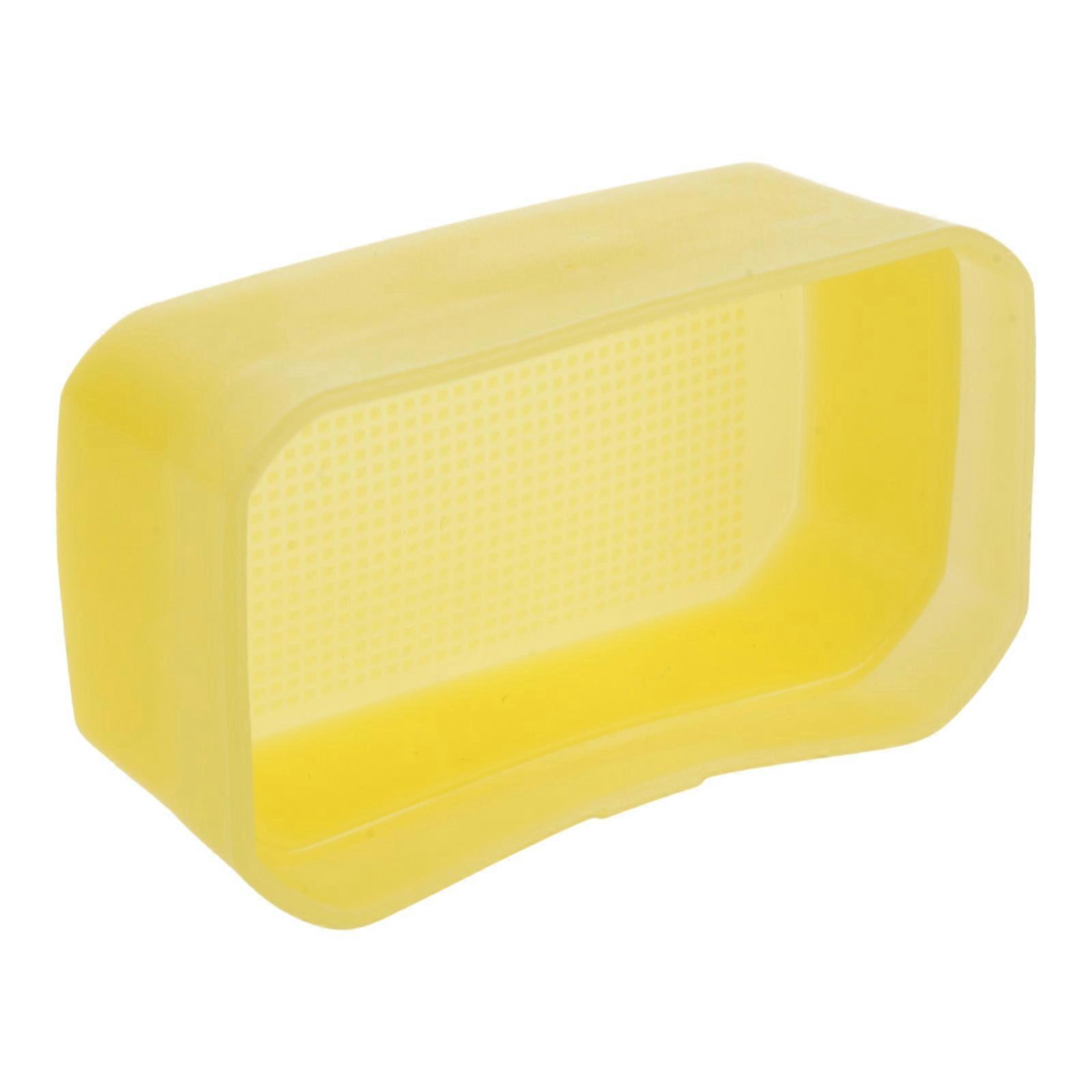 Soft Light Flash Diffuser Dome Bounce Diffuser for V480 Hot Shoe Mount Camera Equipment Softbox Accessories  Yellow