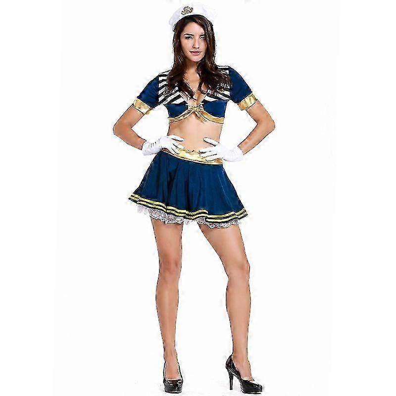 2022 Navy Sailor Suit Cosplay Uniform Set