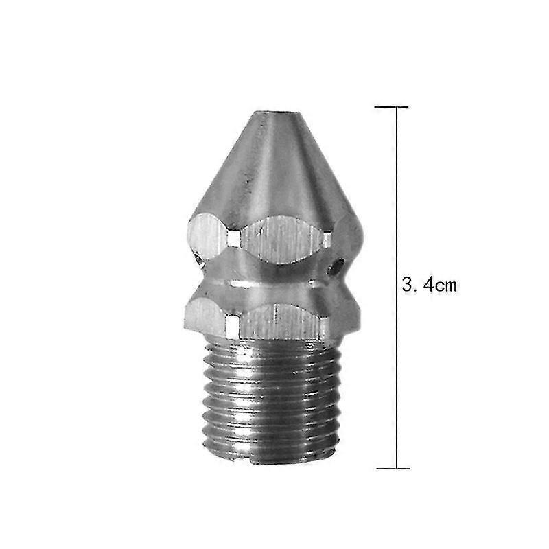 1/4'' Rotating Cleaning Nozzle for Dredging Sewer Line Pipe